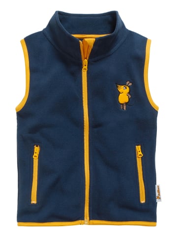 Playshoes Fleece-Weste DIE MAUS in Marine