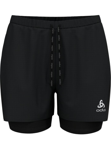 Odlo Short "2-In-1 Shorts Essential 3 Inch" in Schwarz