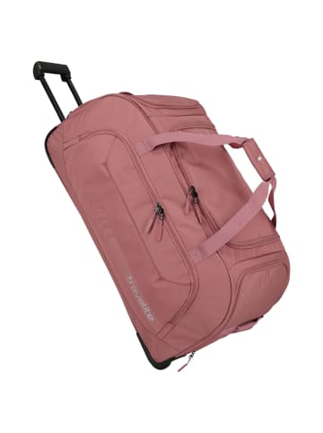 travelite Kick-Off - Rollenreisetasche 77 cm XL (schwarz) in rose
