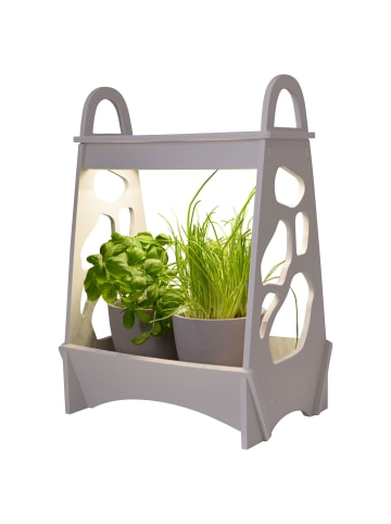 näve LED-Mini-Garten (H) 50 cm weiß "Garden" in Weiß