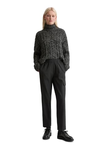 Marc O'Polo Nadelstreifen-Flanellhose relaxed in Dark Grey