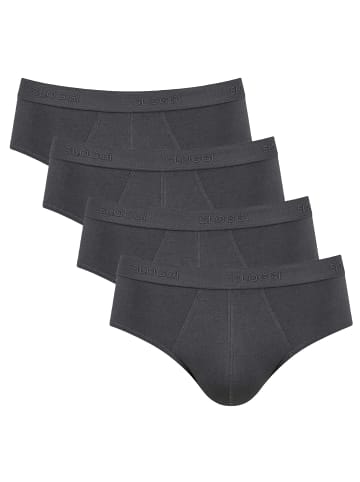 Sloggi Slip 4er Pack in Schwarz