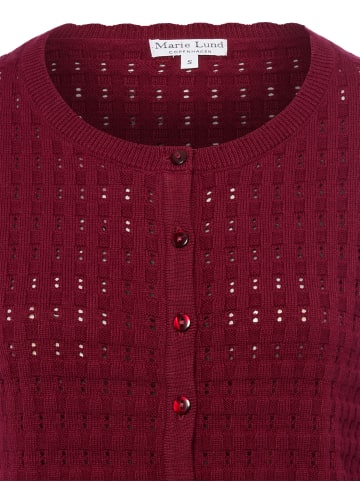 Marie Lund Jacke in bordeaux - 0003