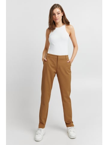 Pulz Casual Hose PZBINDY regular fit in Roasted Pecan