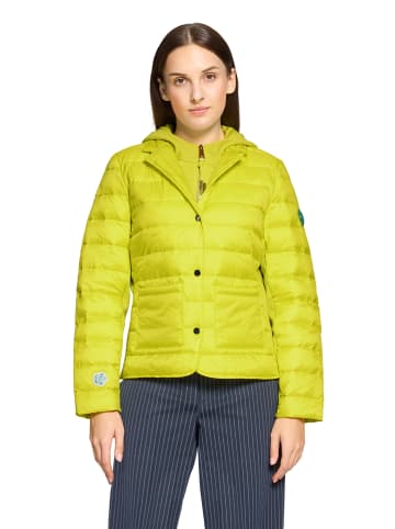 CARTOON Steppjacke mit abnehmbarer Kapuze in Neon Yellow