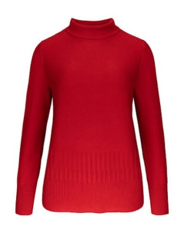 Bianca Rollkragenpullover für Damen in rot in rot