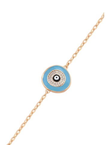 gaya Women Bracelet in Rose Gold Turquoise