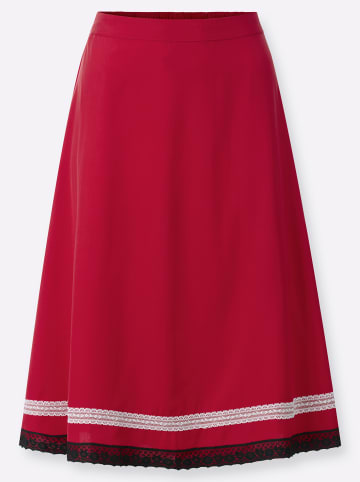 Sieh an! Rock in rot-schwarz