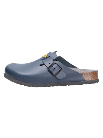 Birkenstock Tieffußbett Pantolette BOSTON ESD in blau