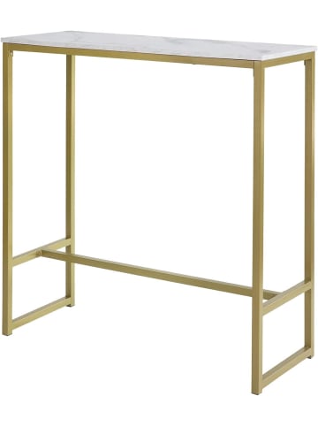 SoBuy Bartisch in Gold - (B)100 x (H)106 x (T)40cm