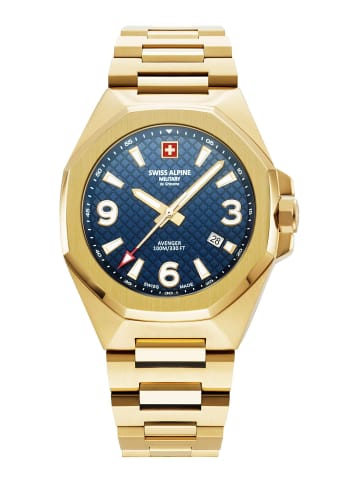 Swiss Alpine Military by Grovana Analoguhr für Herren in uni