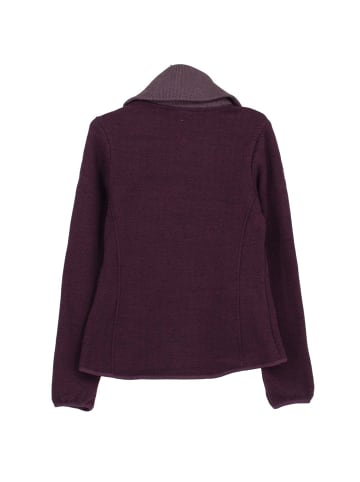 Jack Wolfskin Fleecejacke Belleville Rib Coll in Lila