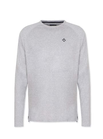 HONESTY RULES Longsleeves " Raglan Slit " in grey-mel