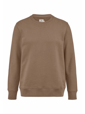 Hessnatur Hessnatur Sweatshirt Regular BETTERRECYCLING aus reiner Bio-Baumwolle in camel