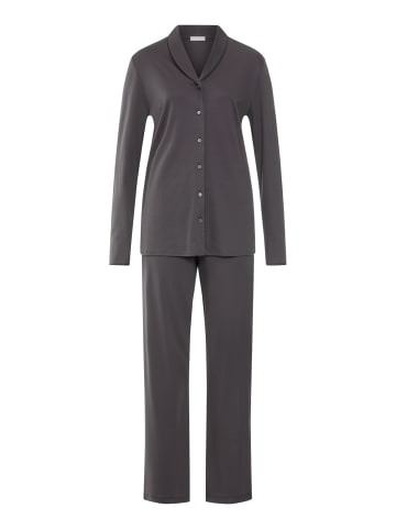 Hanro Pyjama Cotton Silk in boulevard