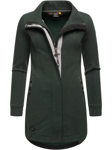 ragwear Sweatjacke Letrice in Dark Green