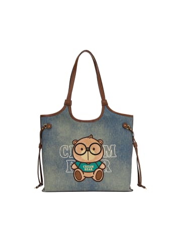 myMo Girls Hobo Bag in Grey blue