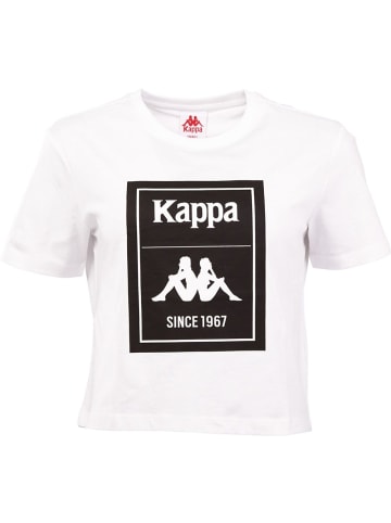 Kappa Shirt "T-Shirt" in Weiß