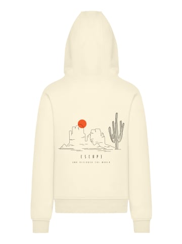 F4NT4STIC Hoodie Escape Discover the World Savannah in sand