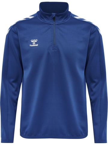 Hummel Hummel Zip Sweatshirt Hmlcore Multisport Erwachsene Atmungsaktiv Schnelltrocknend in TRUE BLUE