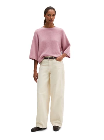 Marc O'Polo Tweed-Pullover regular in Medium Purple