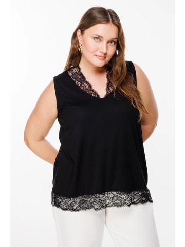 Shape Of You Blouse in Schwarz