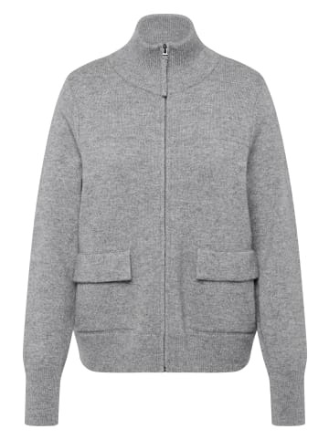 Rabe Strickjacke in Grau