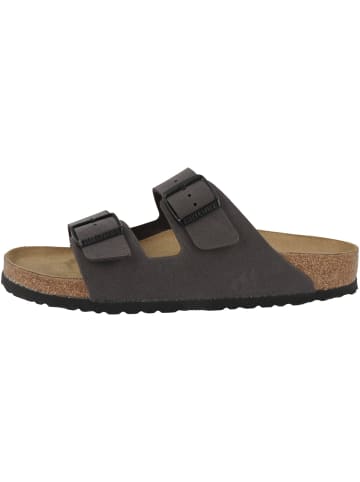 Birkenstock Sandale Arizona Birko-Flor Nubuk normal XT in dunkelgrau