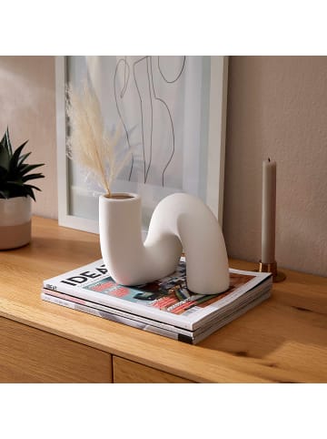 Butlers Vase PIPE in Weiß