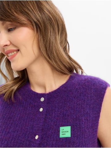 American Vintage Weste East in lila - 0001