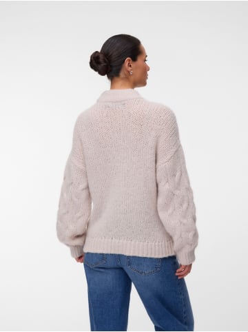 Vero Moda Strickpullover in Oatmeal