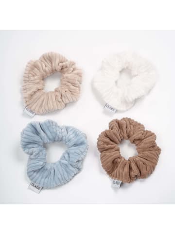Claide Scrunchie Basic Bundle 2.0 (4er-Pack)  in  Multicolor