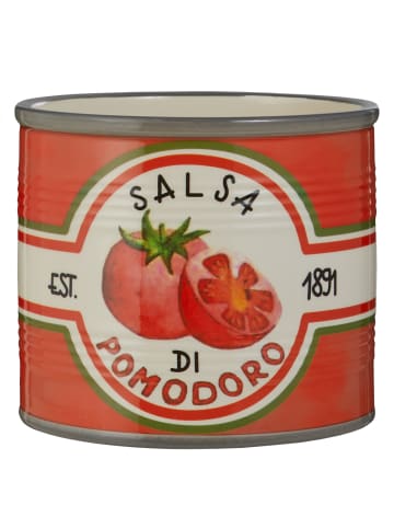 Butlers Blumentopf TIN Tomate in Rot