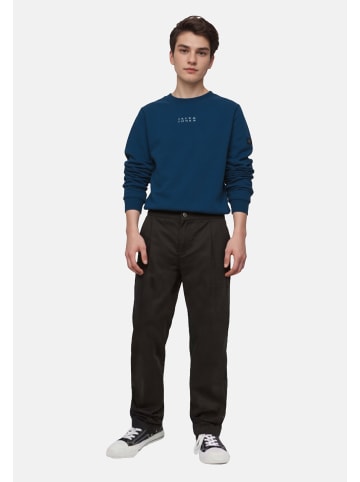JACK & JONES Junior Sweatshirt 'Point Sweat Badge' in blau