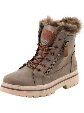 Tom Tailor Winterstiefeletten in Beige