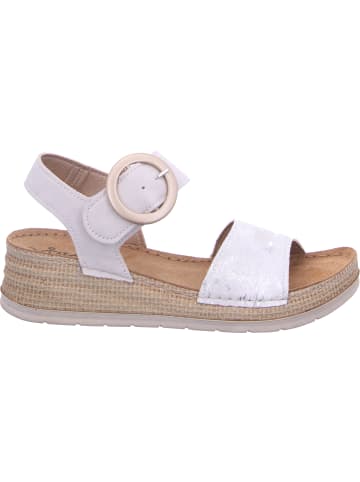 Vista Keilsandalette in grau