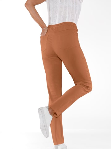 Sieh an! Jeggings in terrakotta