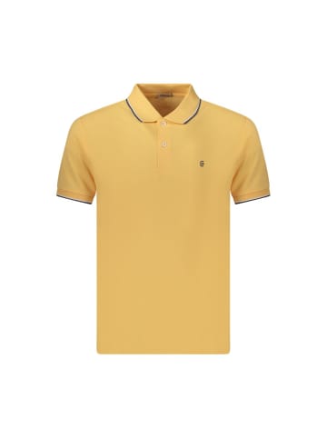 Coveri Moving Orange Baumwolle Herren Polo Hemd