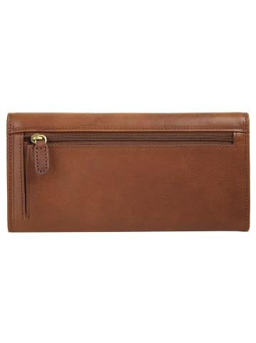 piké Brieftasche echt Leder in braun