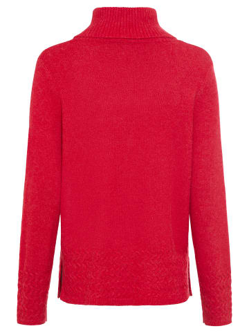 Olsen Strickpullover Henny in rot - 0001