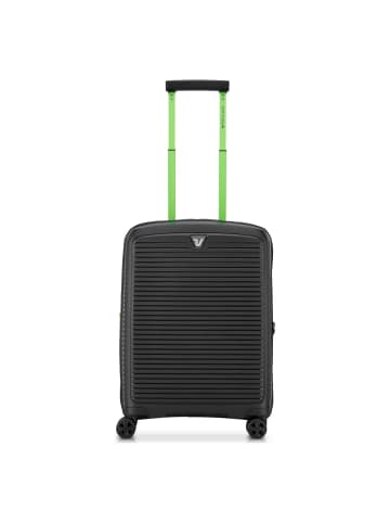 Roncato Arcade 4 Rollen Kabinentrolley 55 cm mit Dehnfalte nero
