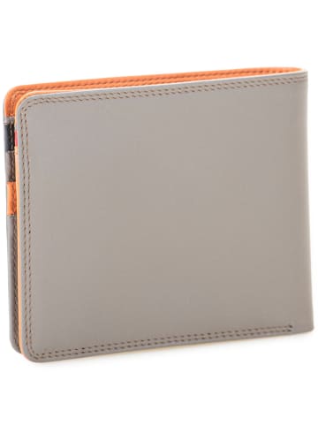 MYWALIT Geldbörse RFID Schutz Leder 11 cm fumo