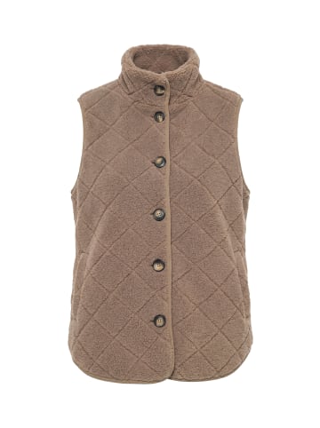 Ulla Popken Weste in taupe