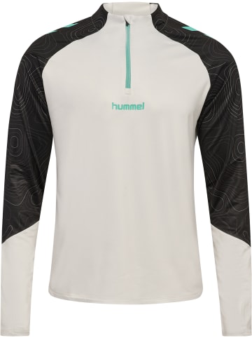 Hummel Halbreißverschluss Jacke Hmlblaze Herren in VAPOROUS GRAY/POOL BLUE