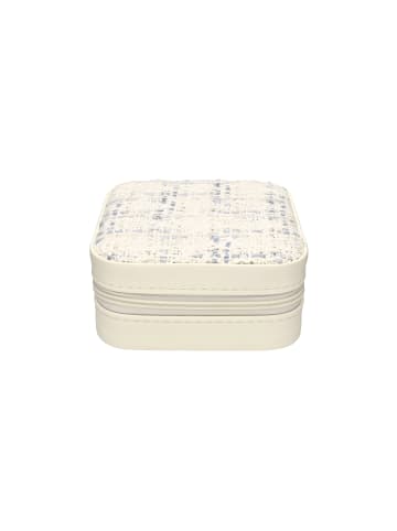 faina Women Jewelry Box in Light Grey Blue