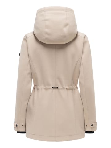 Navahoo Kurzmantel Lächelstern 14 in Light Taupe