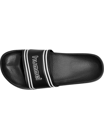 Hummel Hummel Badelatschen Pool Slide Mädchen Leichte Design in BLACK