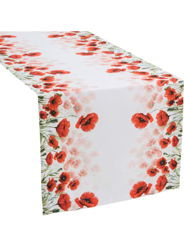 Erwin Müller Tischläufer abgepasst in rot