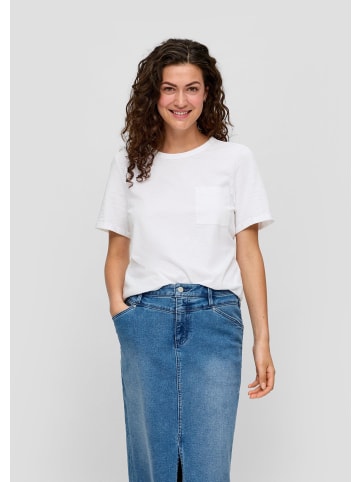 s.Oliver T-Shirt in 0100_weiß
