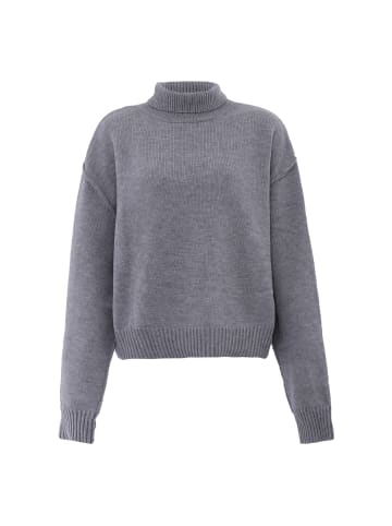 aleva Damen Sweater in HELLGRAU MELANGE